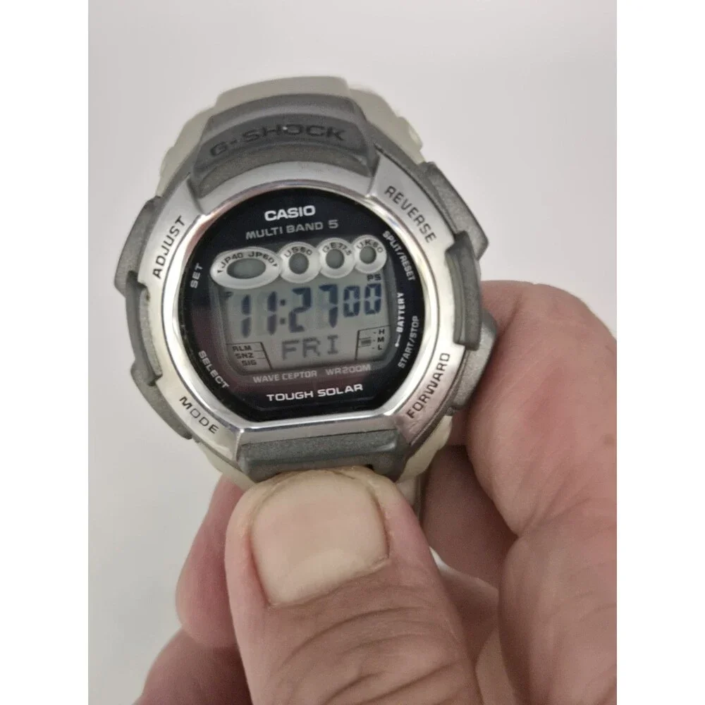 CASIO G-SHOCK GW-810D  MULTI-BAND 5 SOLAR TOUGH STAINLESS MEN'S WATCH. Excl. Con